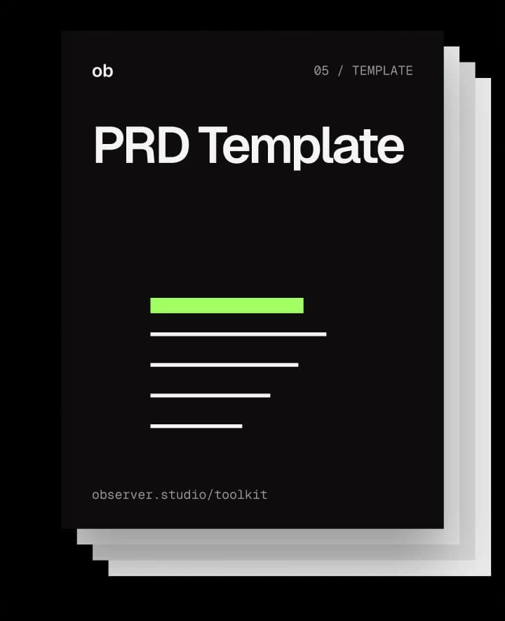 Cover of PRD Template