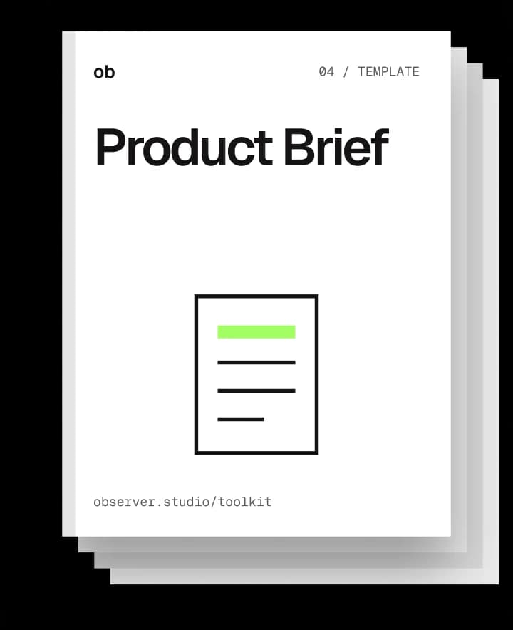 Cover of Product Brief